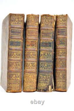Diderot 4 tomes Collection complète des ouvres philosophiques Londres 1773