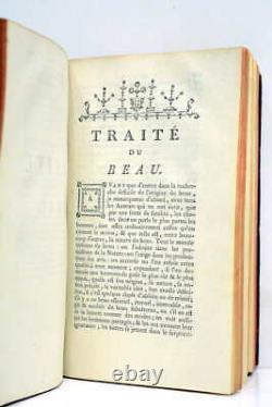 Diderot 4 tomes Collection complète des ouvres philosophiques Londres 1773