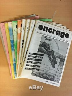 ENCRAGE Encyclopédie permanente de l'autre littérature Collection complète