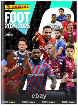 EXCLU! Album PANINI FOOT 2025 LIGUE 2 + le set 100% complet des 270 images