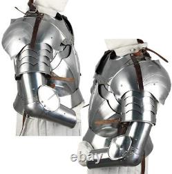 Ensemble de veste d'armure d'armes de chevalier médiéval complet fait à la