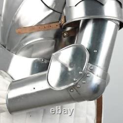 Ensemble de veste d'armure d'armes de chevalier médiéval complet fait à la
