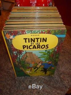 Eo 1966-1975 Collection Complete Des Albums De Tintin Serie B 22 Albums Herge