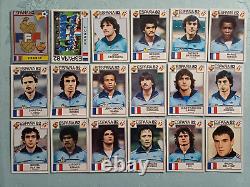 Equipe de france collection complete tres rare espagna 82 platini giresse