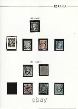 Espagne 1850/1900 Collection De Classiques España Complet Haute Valeur 1/240