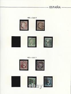Espagne 1850/1900 Collection De Classiques España Complet Haute Valeur 1/240