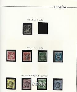 Espagne 1850/1900 Collection De Classiques España Complet Haute Valeur 1/240