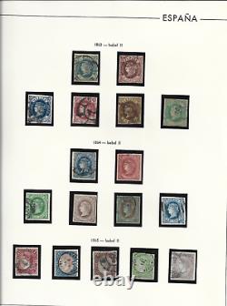 Espagne 1850/1900 Collection De Classiques España Complet Haute Valeur 1/240