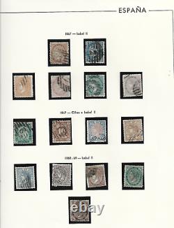 Espagne 1850/1900 Collection De Classiques España Complet Haute Valeur 1/240