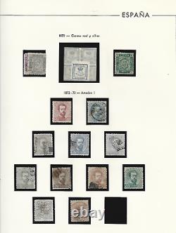 Espagne 1850/1900 Collection De Classiques España Complet Haute Valeur 1/240