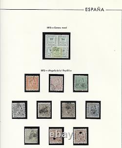 Espagne 1850/1900 Collection De Classiques España Complet Haute Valeur 1/240