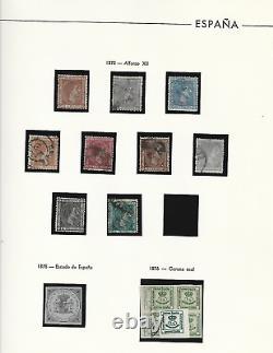 Espagne 1850/1900 Collection De Classiques España Complet Haute Valeur 1/240