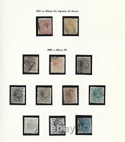 Espagne 1850/1900 Collection De Classiques España Complet Haute Valeur 1/240