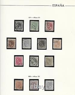 Espagne 1850/1900 Collection De Classiques España Complet Haute Valeur 1/240