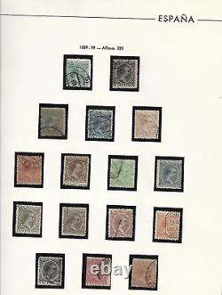 Espagne 1850/1900 Collection De Classiques España Complet Haute Valeur 1/240
