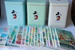 Euros Mickey France collection Complète Avec Boite Lot Neuf Monnaie De Paris