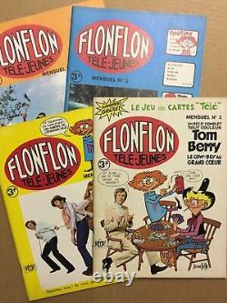 FLON FLON Collection complète des 8 numéros parus 1970 NEUFS