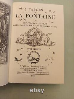 Fables De La Fontaine Jean De Bonnot Collection Complète En Parfaite État