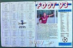 Football Album Panini De 1993 Foot 93 En Images Complet Zidane Rookie Om Boli