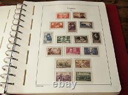 France 1939/1959 Collection complète à l'ancienne avec variétés, blocs de 4