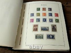 France 1940/1969 Collection complète, neufs sans charnière album Leuchtturm