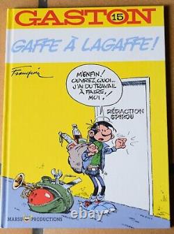 Franquin Andre Gaston Lagaffe Les 15 Albums En Eo Dupuis Collection Complete