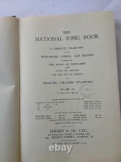 G4939 The National Song Book complete collection of the folk-songs, 1906 Boosey
