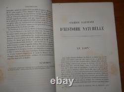 GALERIE D'HISTOIRE NATURELLE OEUVRES COMPLETES DE BUFFON 32 Gravures couleurs
