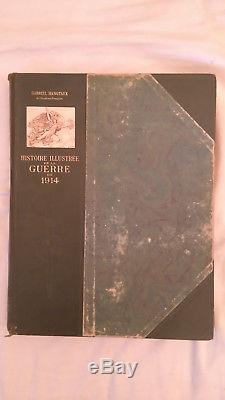 GUERRE 14/18 HISTOIRE ILLUSTREE DE LA GUERRE DE 1914, 17 volumes, complet