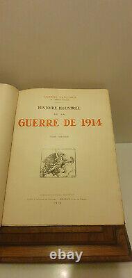 G. Hanotaux série complète 17 vol. Histoire illustrée de la Guerre de 1914