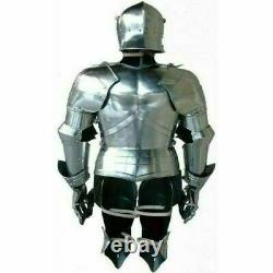 Gothique Suit De Armor Médiévale Complet Corps Armure Wearable Knight Costume