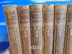 Guy De Maupassant Oeuvres Completes Illustrees -28 Tomes 1901/ 1908