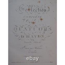 HAYDN Joseph Collection Complète des Quatuors Violoncelle ca1805