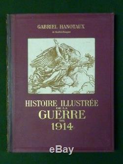 Hanotaux Histoire Illustrée De La Guerre De 1914 Complet 17 Tomes Militaria Wwi