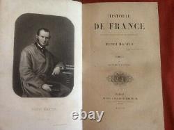 Henri Martin Histoire De France Complet 16 Volumes + Table 1855 / 1861
