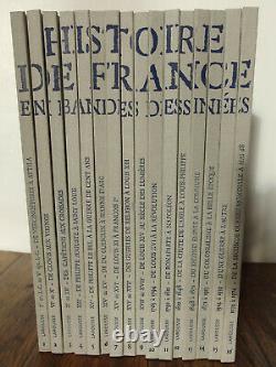 Histoire de France en bandes dessinées Larousse Le Monde collection complète