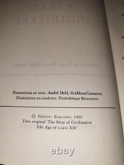 Histoire de la civilisation de Will Durant collection complète 32 volumes 1966