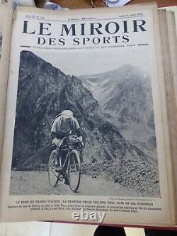 INTROUVABLE lot de 1084 revues MIROIR DES SPORT collection complète 1920 à 1939