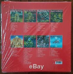IRON MAIDEN The Complete Albums Collection 1980-1988 / Box de 8 Albums 9 LP