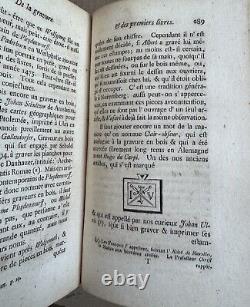 Idée Générale d'un Collection complette d' Estampes. Origine de la Gravure. 1771