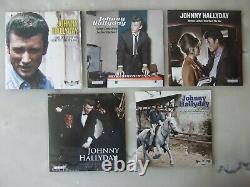 JOHNNY HALLYDAY COLLECTION COMPLETE des 10 pictures disc 45 t 1000 ex. Numéroté
