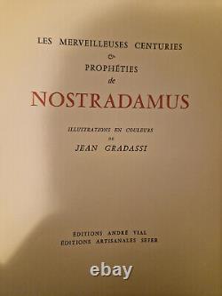 J. Gradassi Vial/Sefer Nostradamus Relié moderne sous emboîtage Complet