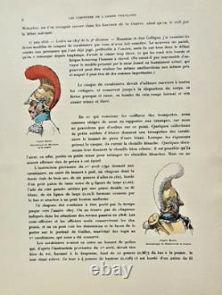 J. MARGERAND Les coiffures de l'Armée française 42 fascicules complet E. O. 1909