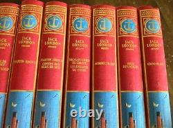 Jack London collection quasi complète de 12 tomes 18 livres Editions de Crémille