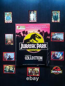 Jurassic Park Album COMPLET de Cartes Euroflash 1993 Amblin World No PANINI