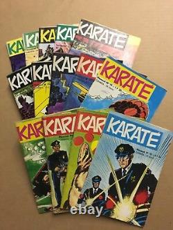 KARATE Collection complète des 28 numéros parus 1969/72 BE