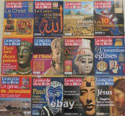 LE MONDE DE LA BIBLE Lot de 24 numéros suivis (n°114-137), COLLECTION COMPLETE