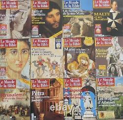 LE MONDE DE LA BIBLE Lot de 24 numéros suivis (n°149 à 169) COLLECTION COMPLETE