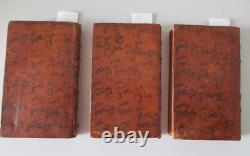 LIVRES ANCIENS de COLLECTION 1770 LONDRES-COMPLET en 3 TOMES