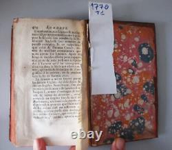 LIVRES ANCIENS de COLLECTION 1770 LONDRES-COMPLET en 3 TOMES